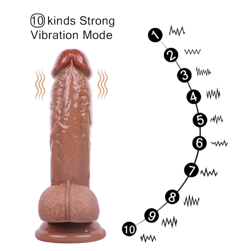 19CM Gerçekçi Dildo Yapay Penis
