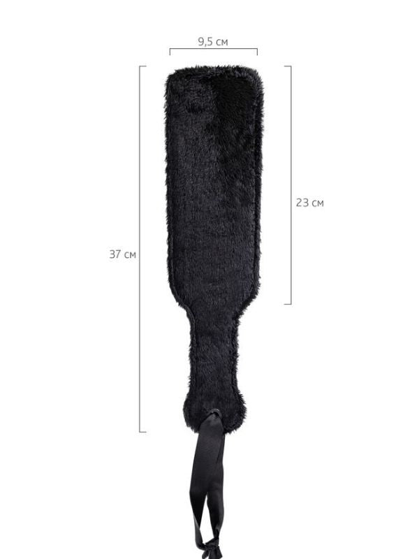 Anonymo BDSM Kırbaç 0009 Kadife Kadife Kırmızı 37 cm