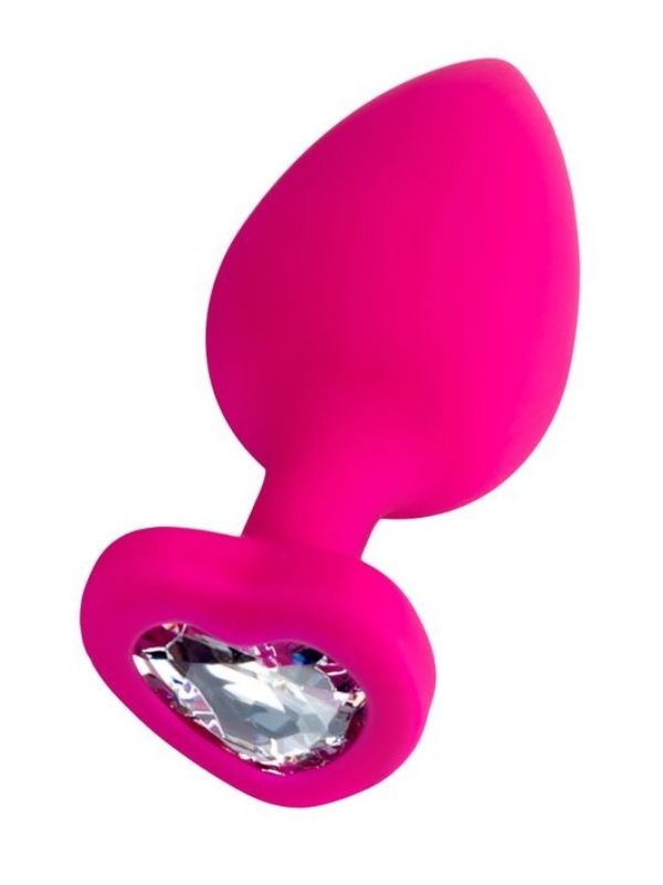 Diamond Heart Anal Plug Pembe 9,5