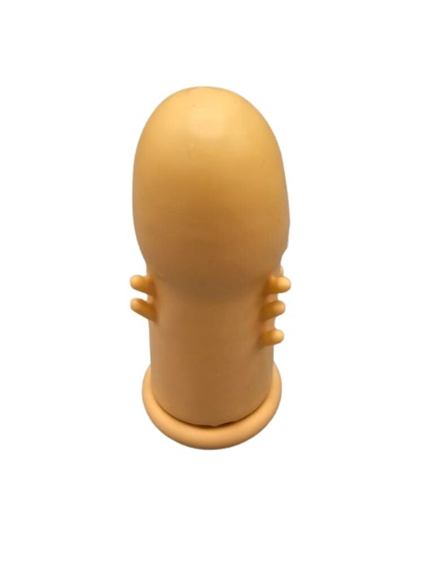 Extender Cap Sitabella Penis Klıfı, 3.5 inç, antenli, lateks