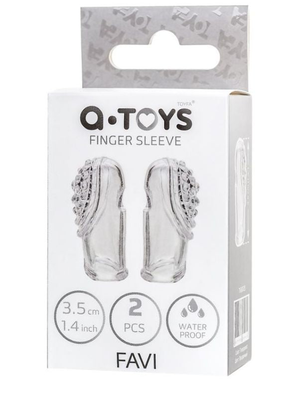Favi Şeffaf Parmak Kılıfı Seti 3,5 cm