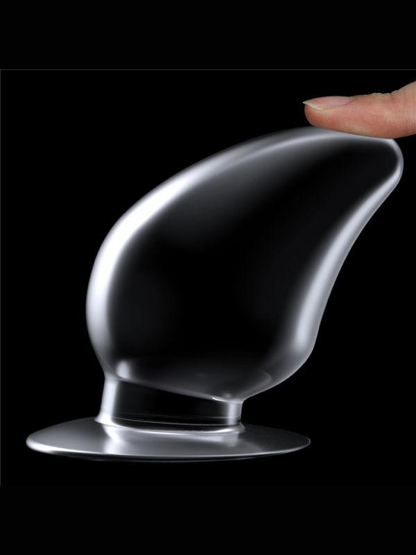 Flawless Clear Anal Plug 4.5 İnç