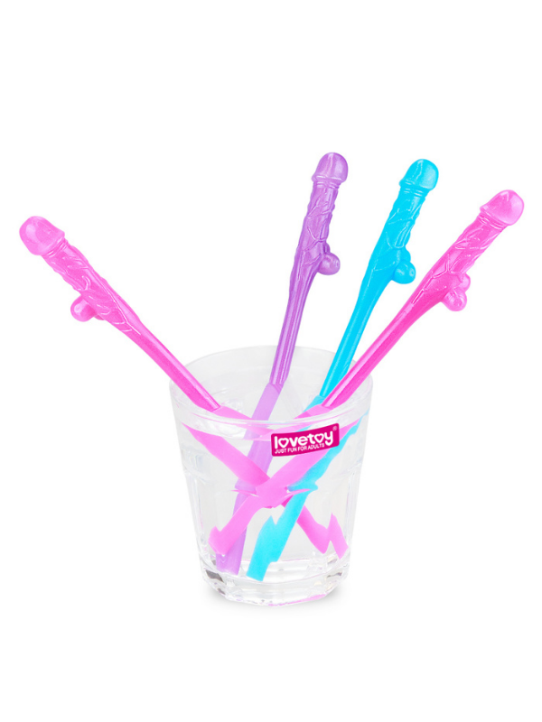 Jokes & Parties Original Willy Straws – Pack of 9 Dildo Pipet