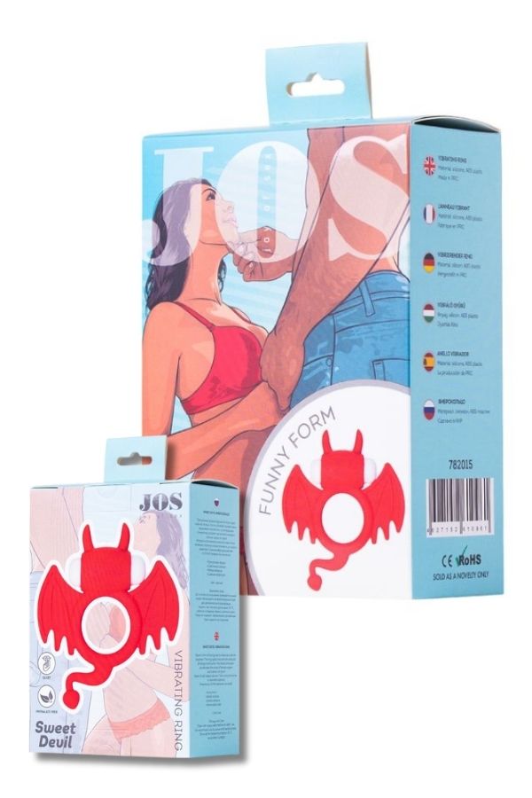 Jos Sweet Devil Titreşimli Penis Halkası
