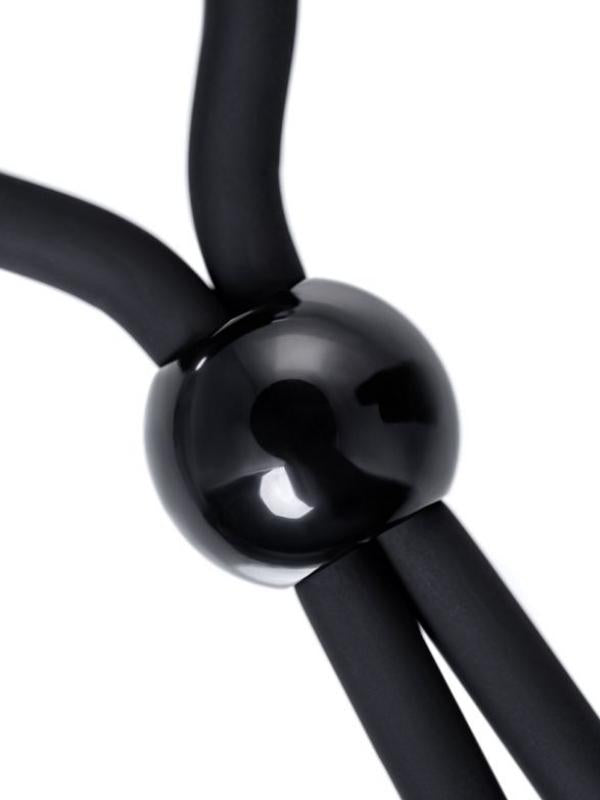 Kement Ect Model silikon siyah 14 cm Penis Halkası
