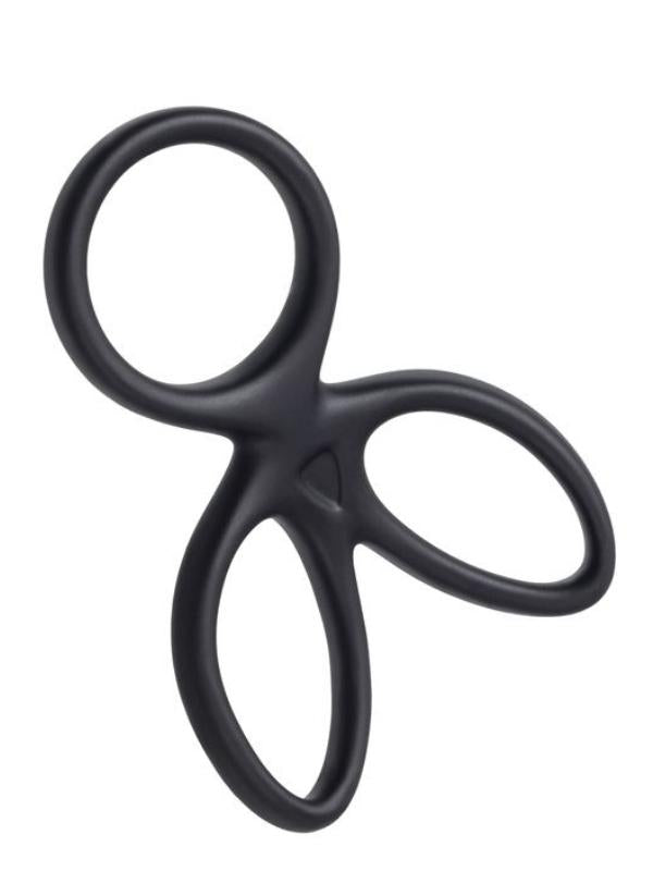 KRAKEN Üçlü Penis Halkası 10cm