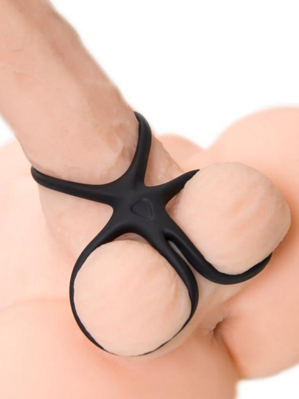 KRAKEN Üçlü Penis Halkası 10cm