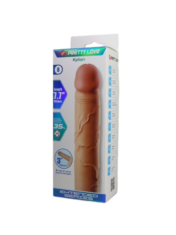 Kylian Gerçek Hissiyatlı Uzatıcı Penis Kılıfı