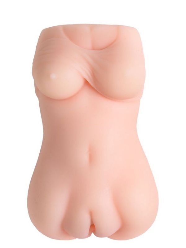 Masturbator Realistik, Cherry Ripe, SoftSkin, Ten, 15cm