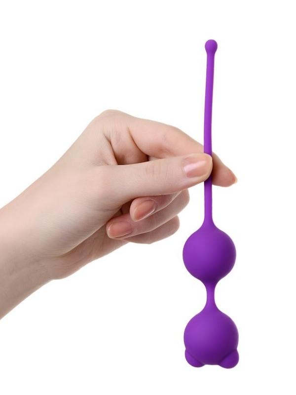 Meeko Vajinal Kegel Egzersiz Topları Mor 16,4 cm