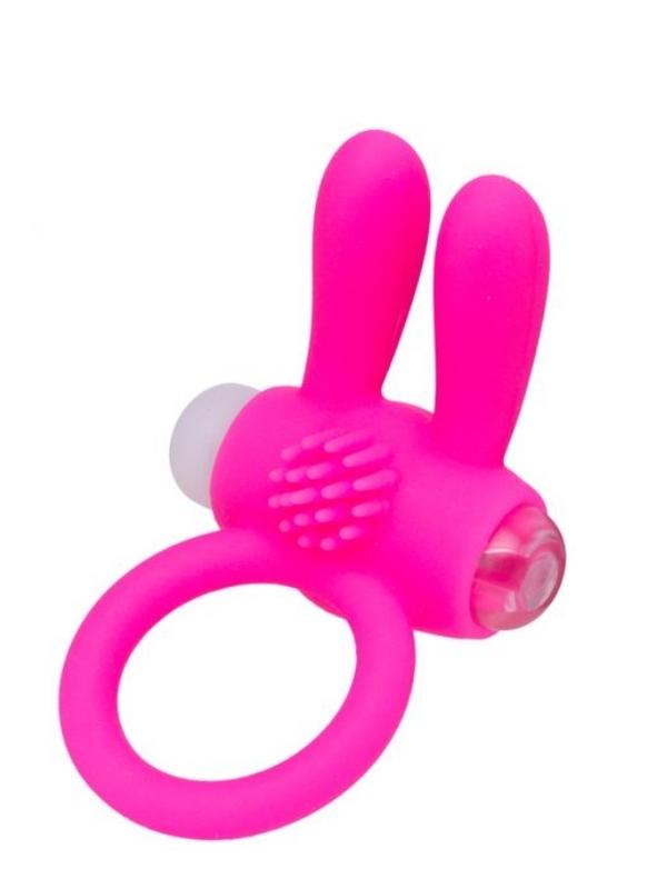 Rabbi Penis Halkası silikon pembe 2,5 cm