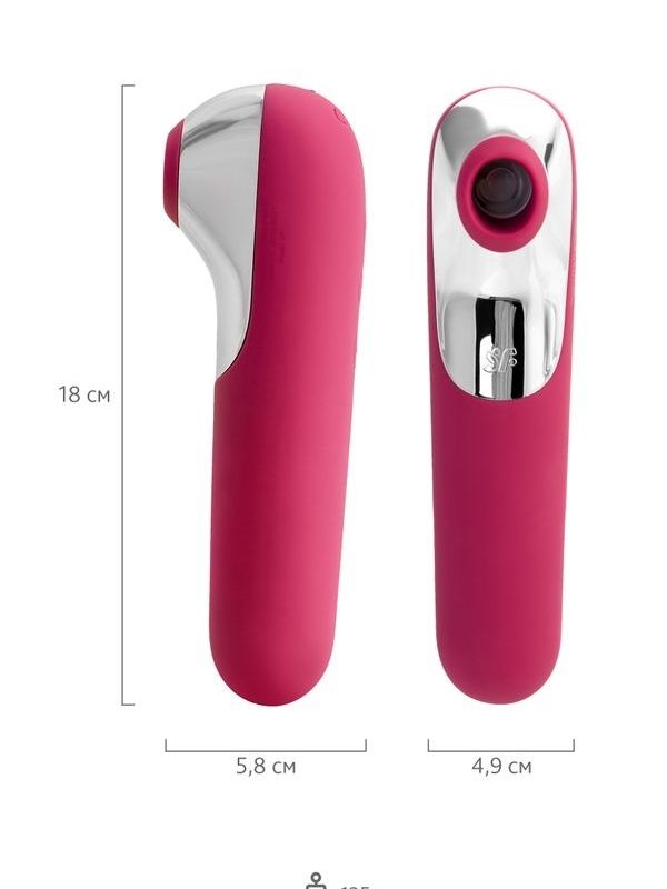 Satisfyer Dual Love Pink Telefon Kontrollü Klitoral Uyarıcı Vibratör