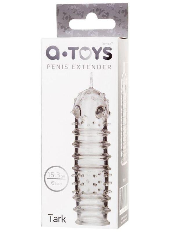 Tark Şeffaf Penis Kılıfı 15,3 cm