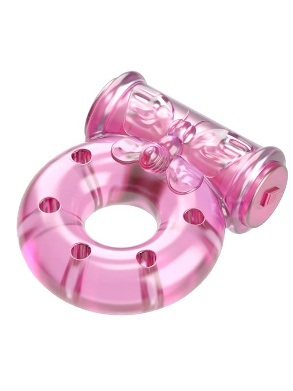 Titreşimli Penis Halkası Pink Lovers