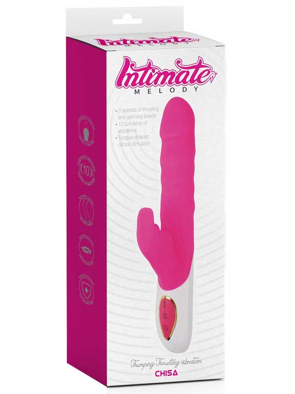 Intimate Melody Thumping Hareketli Şarjlı Vibrator