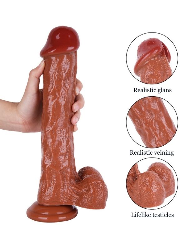 Noctis 19,6cm Kahverengi Dildo No:68