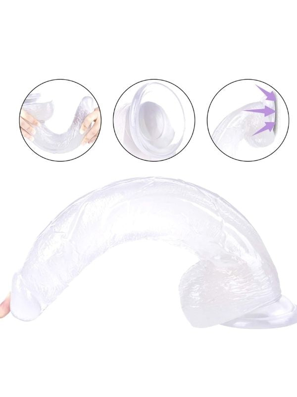 Noctis 32cm Beyaz Dildo No:6