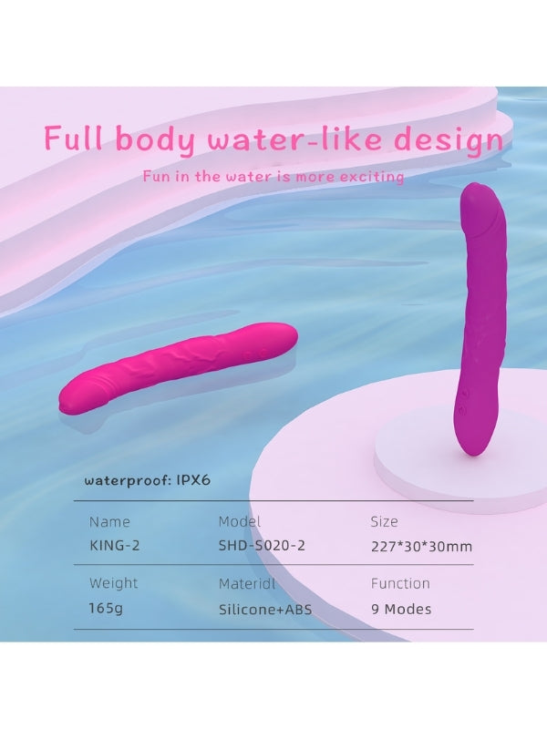 S-Hande King 2 Modern Vibratör Pembe