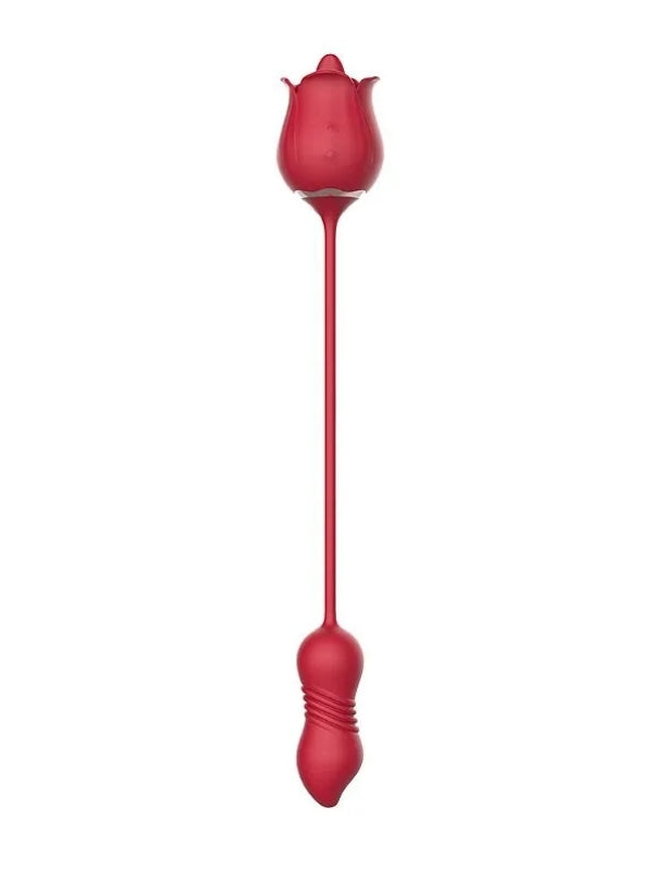 S-Hande Rose Pro 7 İleri Geri Hareket ve Dil vibratör