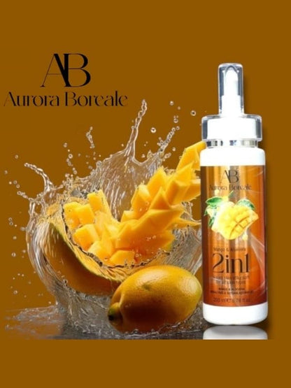 Aurora Boreale 2si1 Arada Mango Alovera Aromalı Masaj Yağı &amp; Kayganlaştırıcı Jel 200 ML
