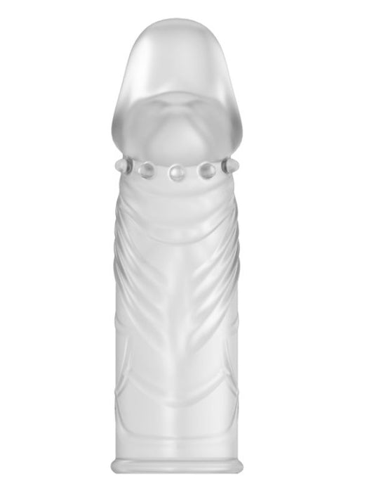 14cm Saydam 2,5cm Dolgulu Penis Kılıfı