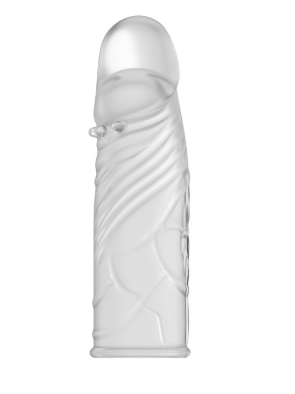 14cm Saydam 2,5cm Dolgulu Penis Kılıfı
