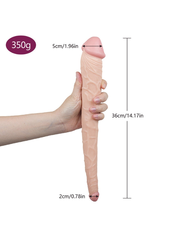 36 CM Çift Taraflı Lezbiyen Dildo