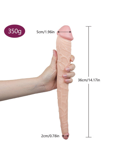 36 CM Çift Taraflı Lezbiyen Dildo