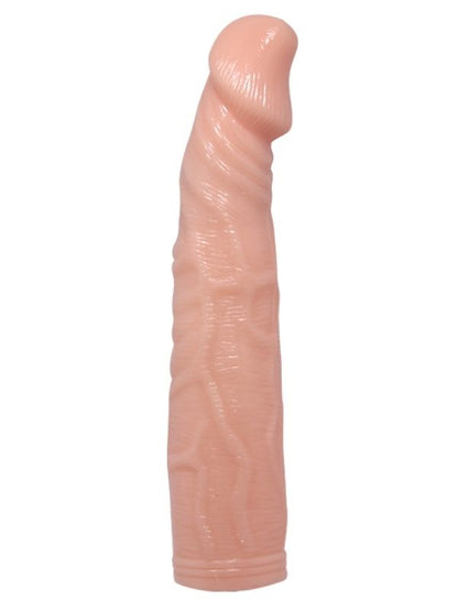 6 cm Dolgulu Titreşimli Silikon Penis Kılıfı