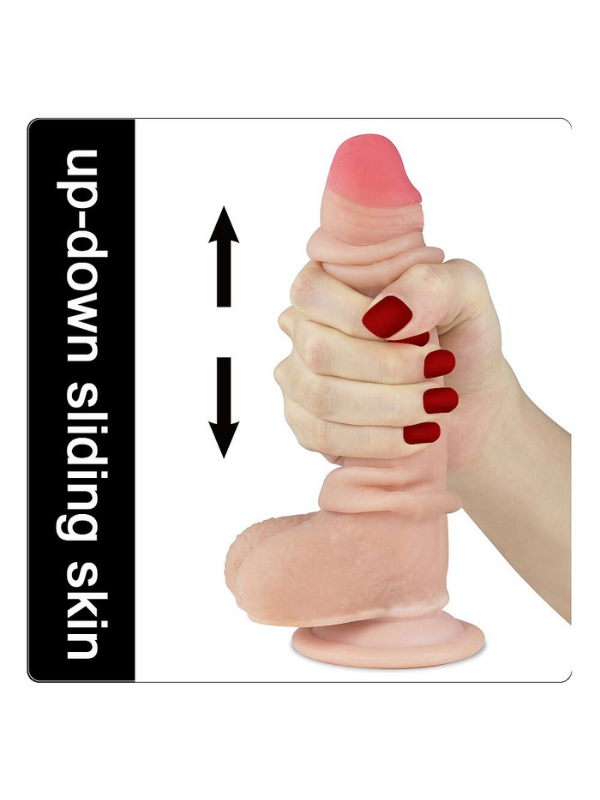 7 İnç Sliding Skin Dual Layer Dong