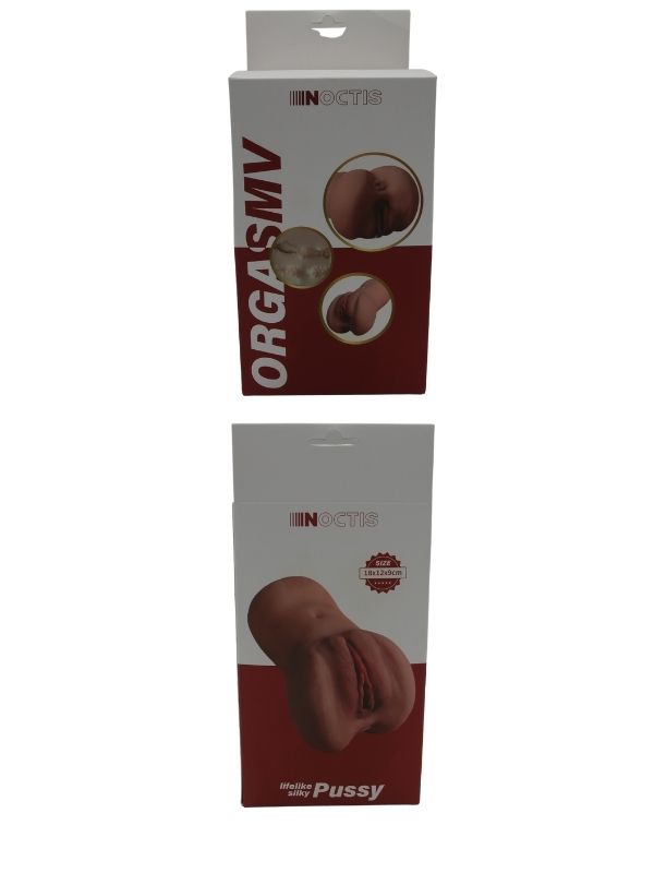 720GR Ultra Gerçekçi Çift Girişli Suni Vajina Mastürbatör