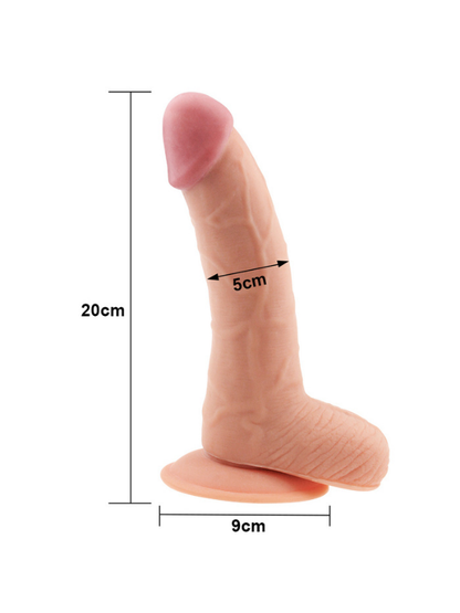 8.8 İnç The Ultra Soft Dude Dildo