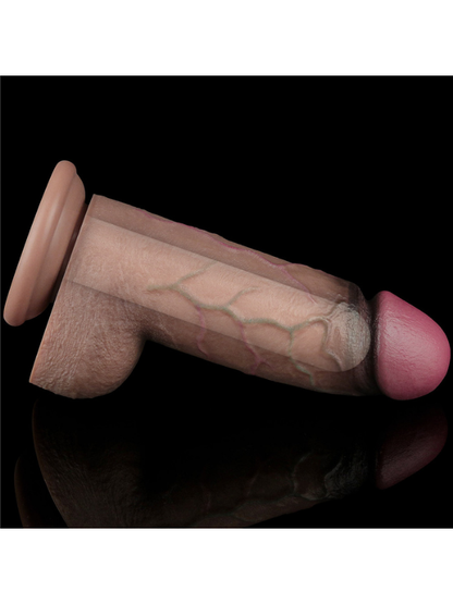9.5 İnç Dual Layered Silicone Cock XXL