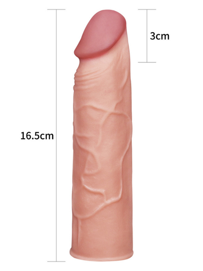 Add 1&quot; Pleasure X Tender Penis Sleeve