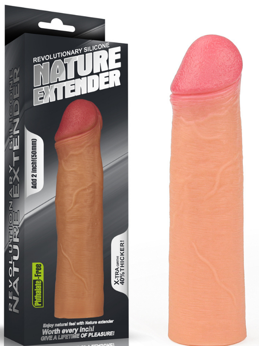 Add 2&quot; Revolutionary Silicone Nature Extender