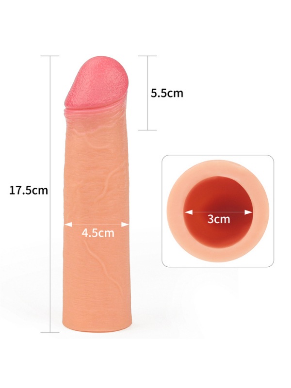 Add 2&quot; Revolutionary Silicone Nature Extender