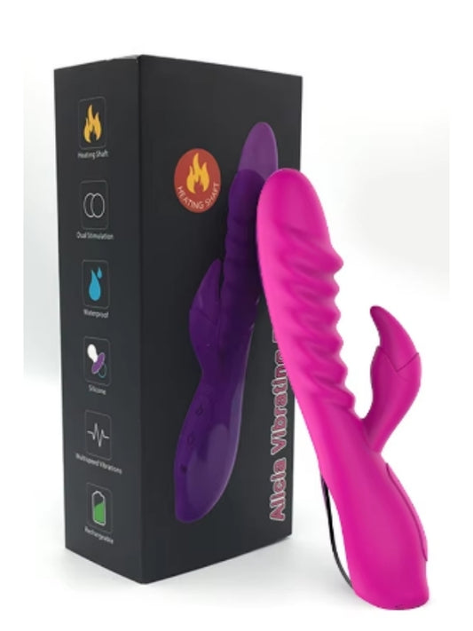 Alica Vibrating Rod Isıtmalı Pembe Vibratör