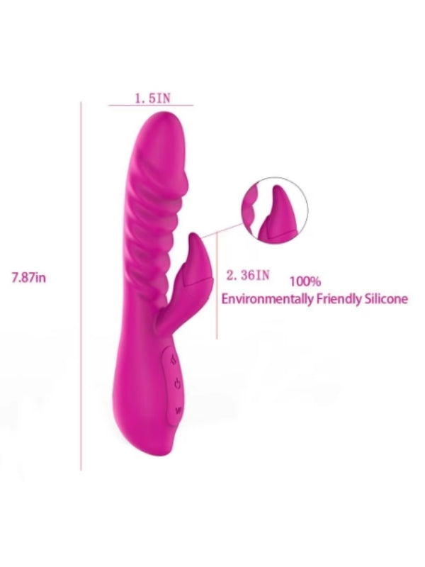 Alica Vibrating Rod Isıtmalı Pembe Vibratör
