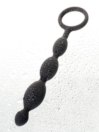 Anal Boncuk S Silikon Siyah 19,5cm
