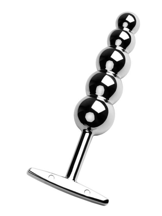 Anal Plug Metal gümüş 15,5 cm