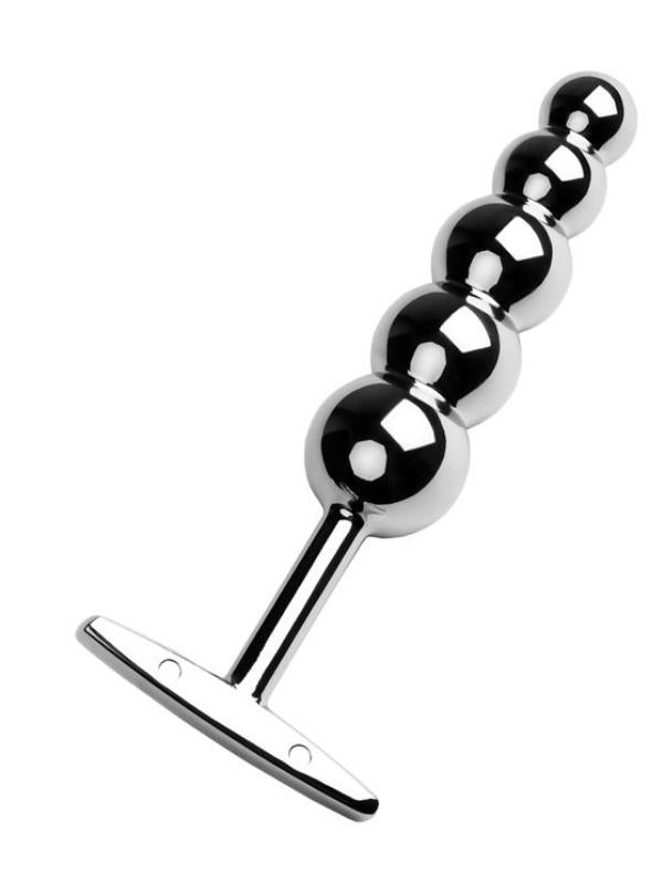 Anal Plug Metal gümüş 15,5 cm