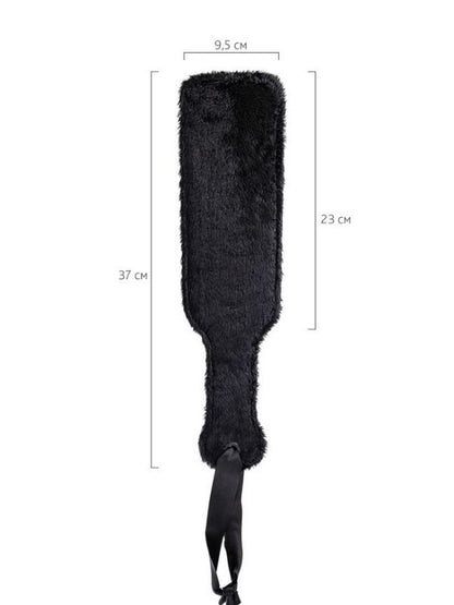 Anonymo BDSM Kırbaç 0009 Kadife Kadife Kırmızı 37 cm