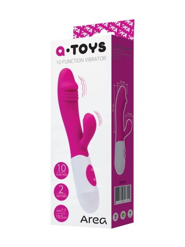 Area Klitoral Uyarıcı Vibratör silikon pembe 19,5