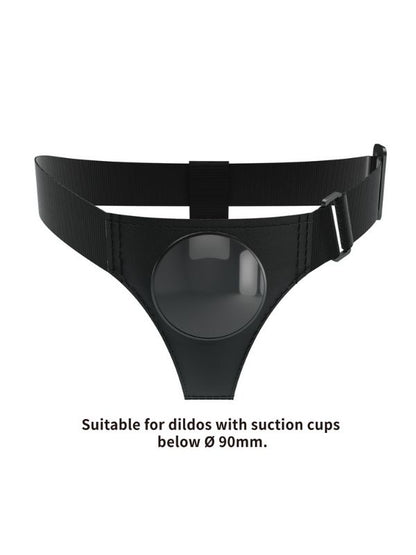 Babby Harness Briefs Vantuzlu Dildo Vibratör Uyumlu Belden Bağlamalı Kemer