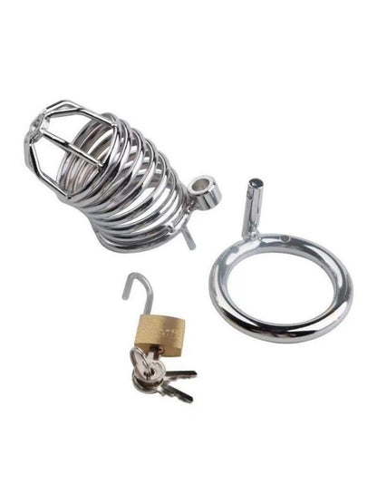 BDSM Paslanmaz Çelik Penis Kafesi ModelNo3