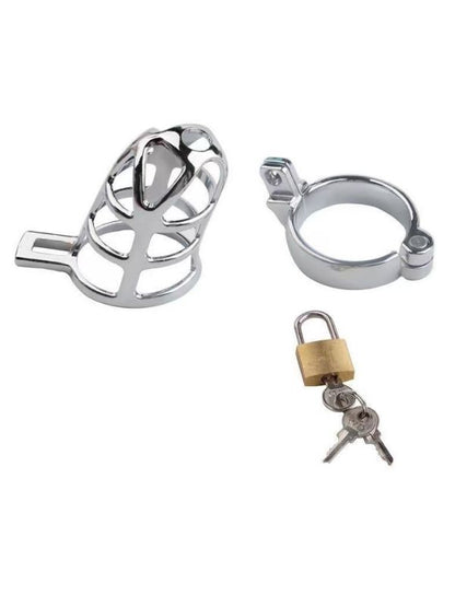 BDSM Paslanmaz Çelik Penis Kafesi ModelNo4