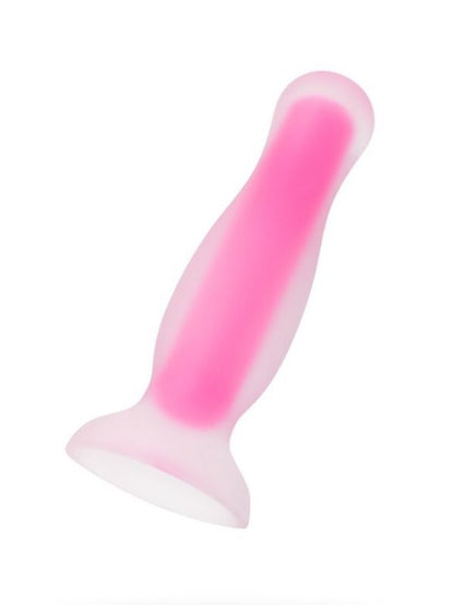 Beyond Cain Glow Gece Parlayan Anal Plug , Silikon, Şeffaf, 10 cm
