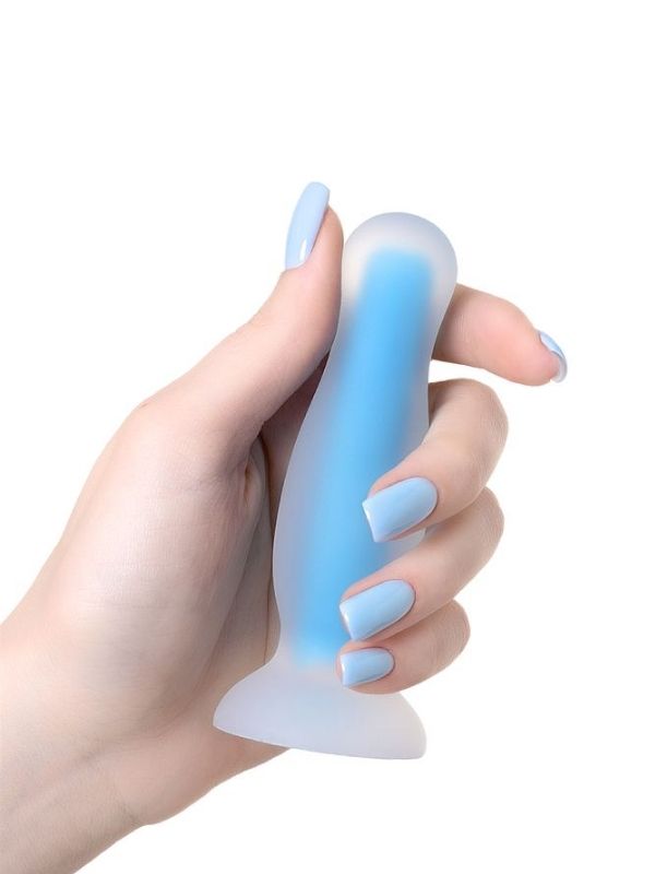Beyond Kyle Glow Gece Parlayan Anal Plug , Silikon, Şeffaf, 10 cm
