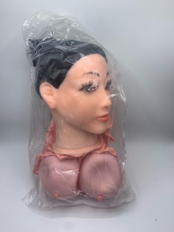 Black Doll Siyah Saçlı Şişme Bebek