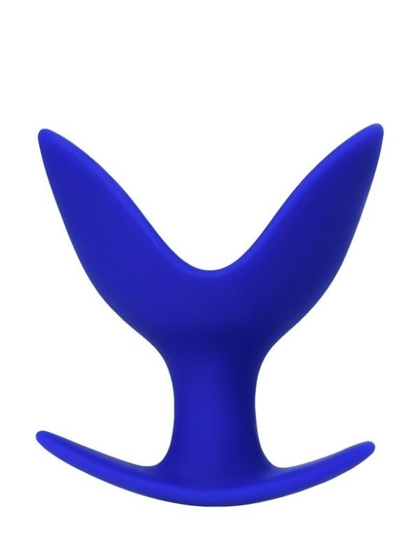 Bloom Genişleyen Anal Plug Mavi 9,5 cm